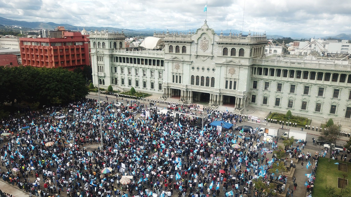 Al menos 22 detenidos durante las manifestaciones en Guatemala - La Visión