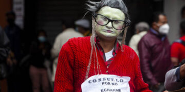 Sátira a la Fiscal General María Consuelo Porras (Créditos: Getty Images/Referencial)