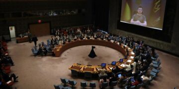 Fotografía de archivo de una sesión del Consejo de Seguridad de la ONU. EFE/EPA/PETER FOLEY