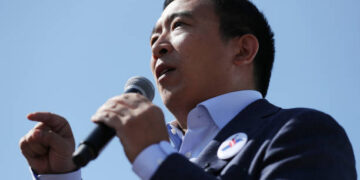 Andrew Yang, principal impulsor del partido Forward (Créditos: Getty Images)