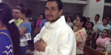 Sacerdote desaparecido luego de detención policial, Óscar Danilo Benavidez (Foto: Cortesía)