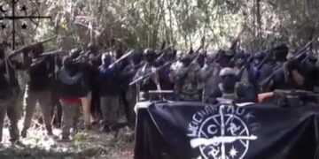 Video del 2021 del grupo extremista Weichan Auka Mapu (Twitter)