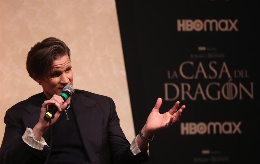 El actor Matt Smith, participa en una rueda de prensa de la serie "La casa del dragón" en una imagen de archivo. EFE/Sáshenka Gutiérrez