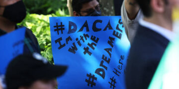 Manifestantes a favor de DACA en Washington (Créditos: Getty Images)