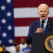 El presidente de Estados Unidos, Joe Biden, durante una presentación en Pensilvania (Créditos: Getty Images)