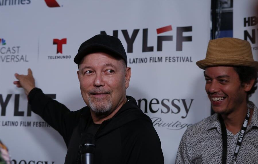 Fotografía de archivo, tomada en agosto de 2018, en la que se registró al actor y cantante panameño Rubén Blades, durante la edición número 15 del Festival de Cine Latino de Nueva York, en Manhattan (NY, EE.UU.). EFE/Kena Betancur