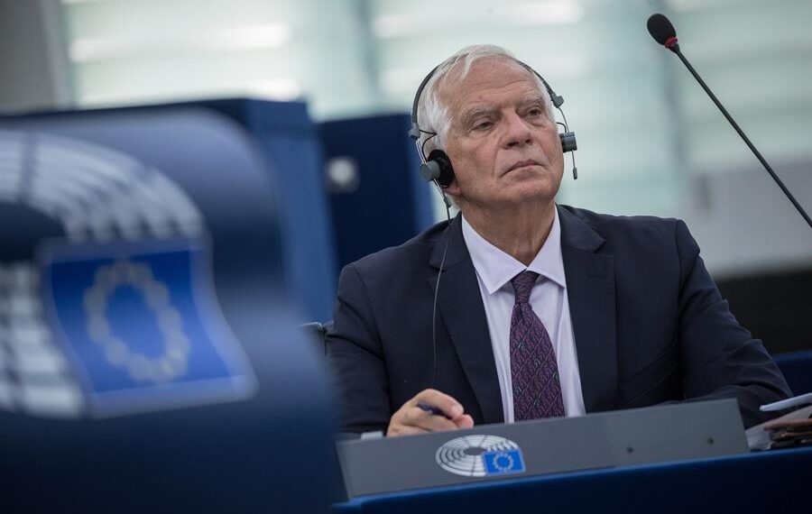 El jefe de la diplomacia comunitaria de la UE, Josep Borrell, en una fotografía de archivo. EFE/EPA/Christophe Petit Tesson