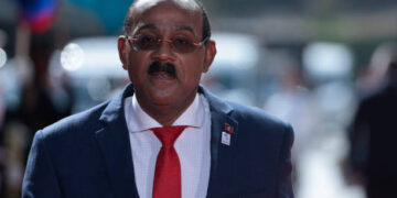 Gaston Browne, primer ministro de Antigua y Barbuda, quien ha presentado la moción de referéndum (Créditos: Getty Images)