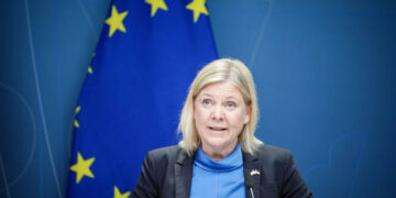 La primera ministra, Magdalena Andersson, renunció luego de conocer los resultados electorales (Créditos: Getty Images)