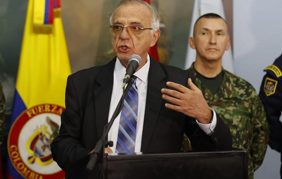 El ministro de Defensa de Colombia, Iván Velásquez, en una fotografía de archivo. EFE/Mauricio Dueñas Castañeda