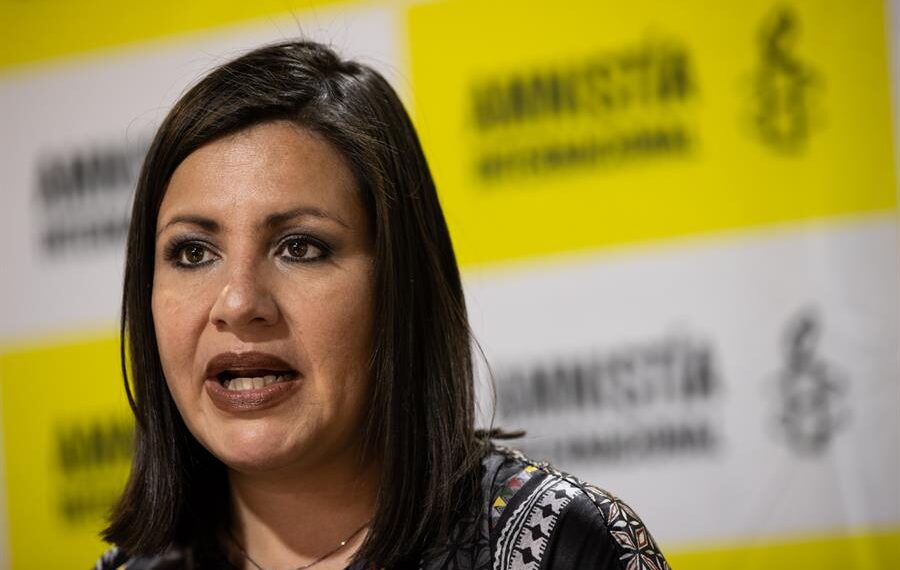 Erika Guevara, directora para las Américas de Amnistía Internacional, en una fotografía de archivo. EFE/Alberto Valdés