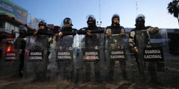 Miembros de la Guardia Nacional de México (Créditos: Getty Images)