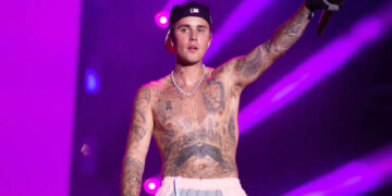 Justin Bieber durante su presentación en Hungría en Agosto (Créditos: Getty Images)