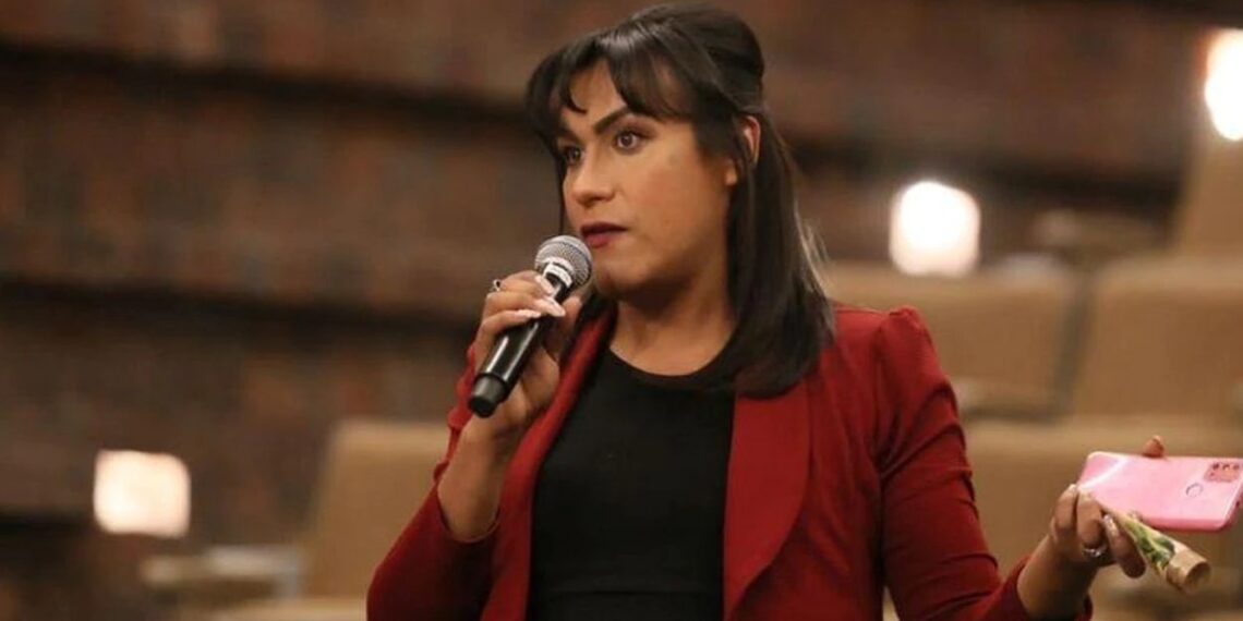 La diputada María Clemente García Moreno ha sido criticada por los videos sexuales que subió a sus redes sociales (Fuente: Twitter @MARIACLEMENTEMX)