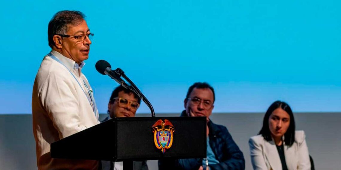 El presidente de Colombia, Gustavo Petro, realizó el anuncio durante la instalación de dos instancias importantes para los acuerdo de paz (Fuente: Presidencia de la República)