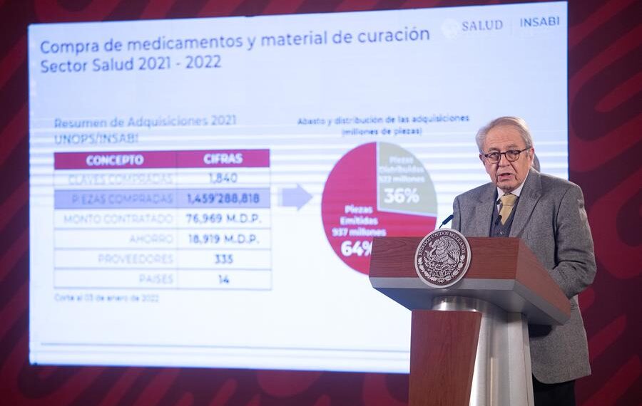 Fotografía de archivo del secretario de Salud mexicano, Jorge Alcocer. EFE/ Madla Hartz