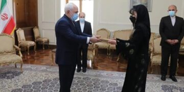 Romina Pérez es la embajadora de Bolivia en Irán desde febrero de 2021 (Fuente: Twitter)