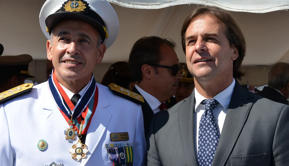 El excomandante en jefe de la Armada, Carlos Abilleira, ejerció el cargo durante el período anterior de gobierno, desde febrero de 2018 hasta marzo de 2020 (Difusión)