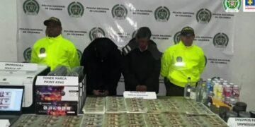 Las autoridades identificaron a uno de los mayores falsificadores de dinero en Colombia (Fuente: Fiscalía de Colombia)