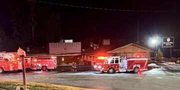 El incendio pudo ser controlado gracias a la rápida intervención de los bomberos (Fuente: Cherokee County Fire and Emergency Services)