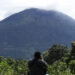 Fotografía del volcán Chaparrastique hoy, en San Jorge (El Salvador). EFE/Rodrigo Sura