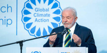 El presidente electo de Brasil, Lula da Silva, se presentó en la COP27 (Créditos: Getty Images)