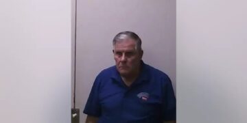 Steve Robert Wukmer fue arrestado en Alabama tras ser acusado de posesión de pornografía infantil (Fuente: Rainsville Police Department)