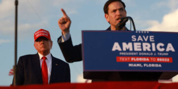 El expresidente se presentó en Florida para apoyar la candidatura de Marco Rubio (Créditos: Getty Images)