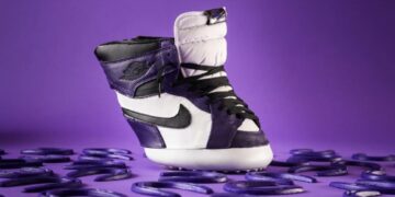 Las zapatillas para caballos similares a los Jordan Air de Nike. Crédito: Robert Baker, The Cornett Group / cortesía Marcus Floyd.