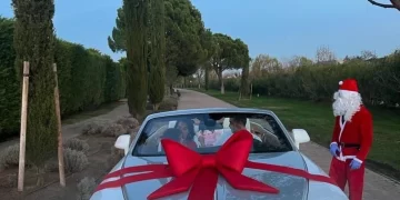 "Muchas gracias, mi amor", escribió Cristiano con su nuevo auto
