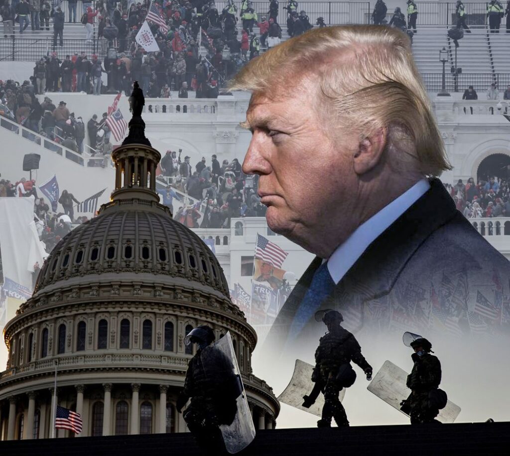 Foto: Trump en un fotomontaje