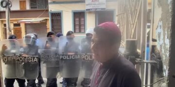 El obispo Rolando Álvarez ha sido uno de los objetivo del gobierno de Ortega desde que comenzó la persecución a líderes religiosos (Twitter)