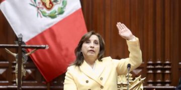 La presidenta de Perú, Dina Boluarte, es el centro de la investigación sobre las muertes durante las protestas de finales de 2022 (Foto: Getty Images)