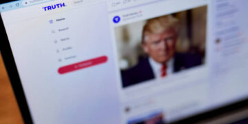 Donald Trump estaría proyectando abandonar Truth Social para regresar a las grandes redes sociales (Foto: Getty Images)