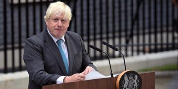 El ex primer ministro británico Boris Johnson acusó de Putin de haberle amenazado a inicios de 2022 (Foto: EFE)