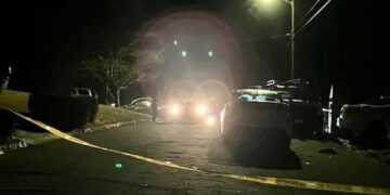 El hombre resultó herido luego de una disputa doméstica en el Condado de DeKalb (foto: FOX 5 Atlanta)