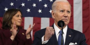 El presidente de los Estados Unidos, Joe Biden, pronunció el discurso sobre el Estado de la Unión ante las dos cámaras del Congreso (Foto: EFE)