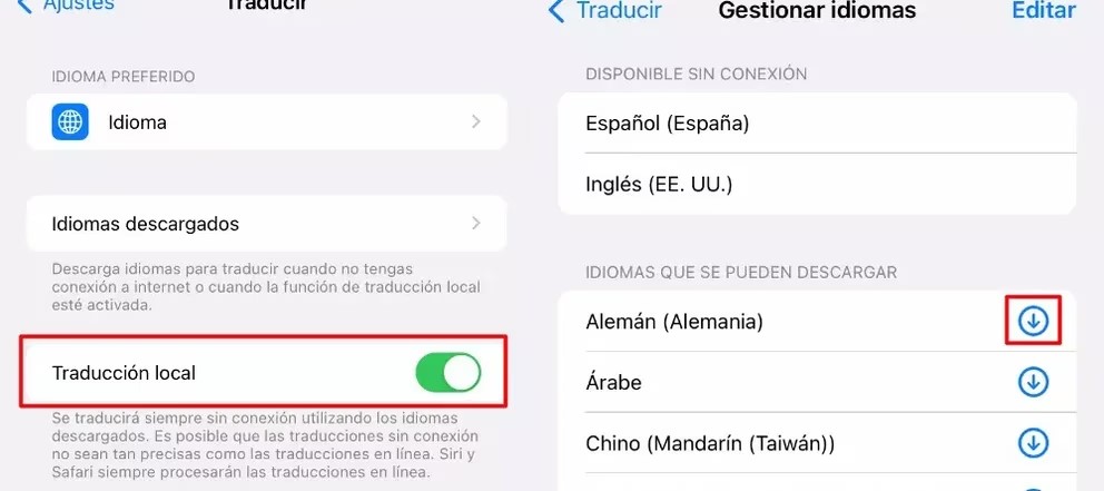 La aplicación de Apple permite traducir distintos idiomas (Foto: La Manzana Mordida)