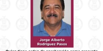 Jorge Alberto Rodríguez Pasos es acusado de haber secuestrado a sus dos menores hijas (Foto: Fiscalía General de Sinaloa)