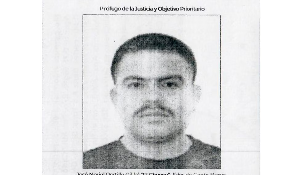 Cartel de búsqueda de José Noriel Portillo Gil, alias 'El Chueco', difundida por la Sedena en 2022. Imagen: Sedena.