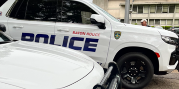 Patrullaje del Departamento de Policía de Baton Rouge. Foto: Facebook/@batonrougepolice
