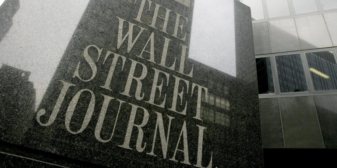 Imagen de archivo de la fachada de las oficinas de "The Wall Street Journal", en Nueva York (EEUU). EFE/Justin Lane