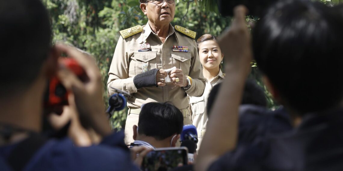 El actual primer ministro, Prayut Cha-ocha. EFE/EPA/NARONG SANGNAK