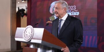 El presidente mexicano López Obrador en su rueda de prensa matutina del 30 de marzo de 2023. Foto: Portal web/Gobierno de México.
