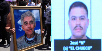 El cuerpo sin vida corresponde a José Noriel Portillo Gil, alias "El Chueco" (Foto: La Prensa)