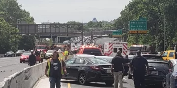 La Policía del Estado de Maryland informó la identidad de las seis víctimas mortales del accidente vial ocurrido en la carretera interestatal 695 , en Baltimore, Maryland, el miércoles 22 de marzo. (Foto: La Noticia)