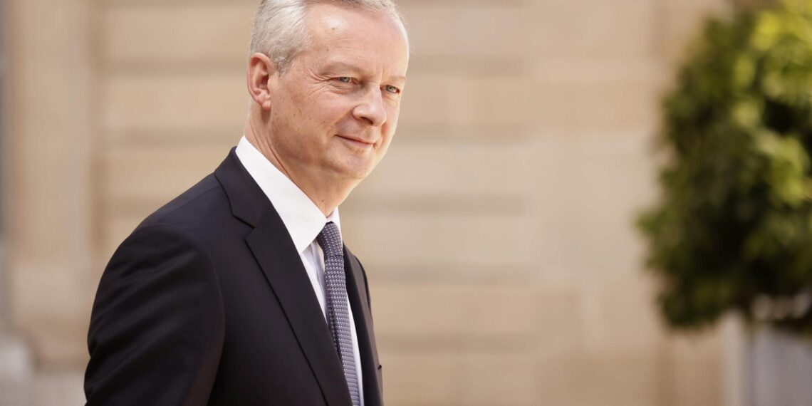 El ministro de Economía francés, Bruno Le Maire. EFE/EPA/YOAN VALAT