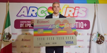 “Tarjeta Arcoíris” que pagará 10 mil pesos para quienes accedan al programa. (Foto: Sopitas)