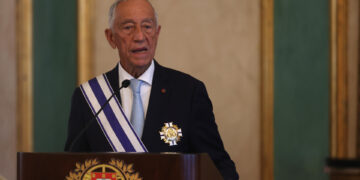 El presidente de Portugal, Marcelo Rebelo de Sousa, en marzo de 2023. EFE/ Orlando Barría