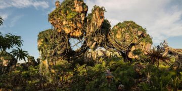 Fotografía cedida hoy por Disney donde se aprecia una vista de Animal Kingdom, uno de sus parques temáticos en Lake Buena Vista, Florida (EE.UU). EFE/Disney